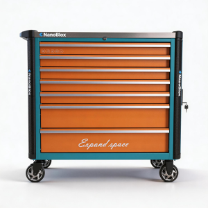 Nanoblox Rolling Tool Chest Tool Storage Cabinet with 7 Drawers on Wheels for Garage