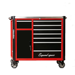 Nanoblox 9 Drawers Rolling Cabinet Tool Cart with Lockable Steel Frame