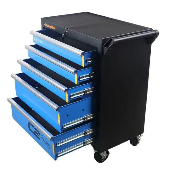 Nanoblox Tool Metal Storage Cabinet with Doors and Shelves Garage Cabinet - Image 2