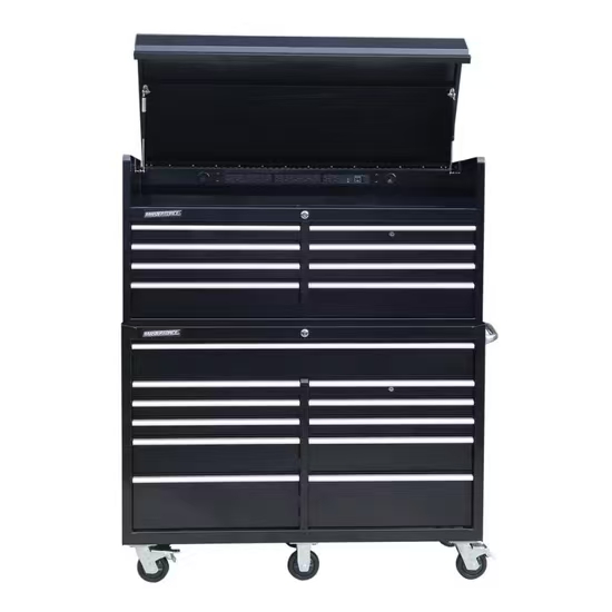 Nanoblox Smiletech Wholesale Black Toolboxes Steel Roller Cabinet Tool Chest