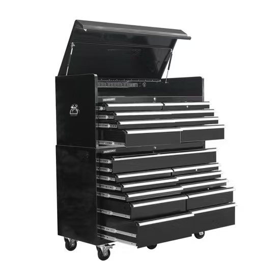 Nanoblox Smiletech Wholesale Black Toolboxes Steel Roller Cabinet Tool Chest - Image 2