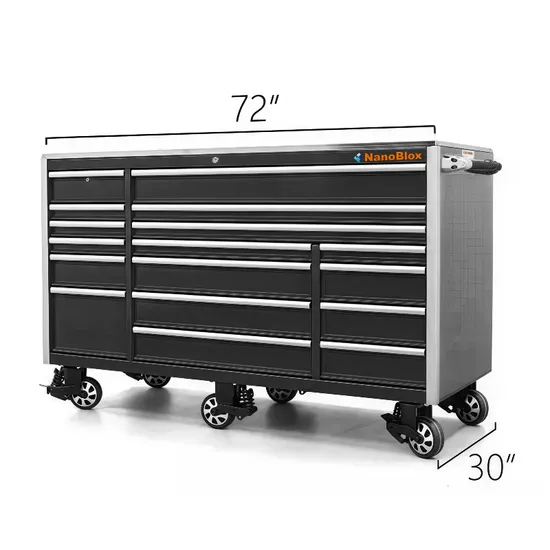 Nanoblox Customizable Steel Drawers Workshop Tool Cabinet - Image 2