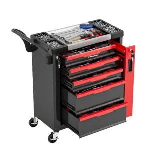 Nanoblox Heavy-Duty Tool Cabinets with Brake Casters and Non-Slip Drawers Ideal for Automotive Repair Shops
