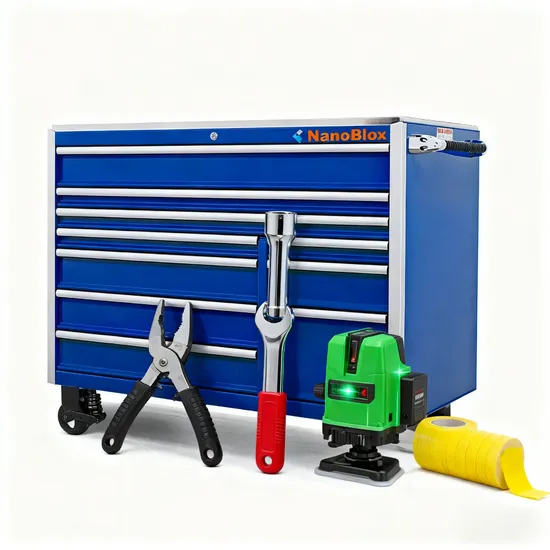 Nanoblox Hot Sale Steel Drawers Workshop Tool Cabinet OEM Supported - Image 2