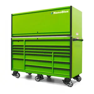 Nanoblox Rolling Tool Chest, High Quality Steel Tool Cabinet with Drawer Trays