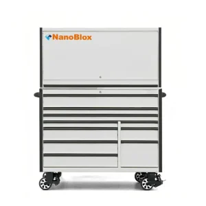Nanoblox Rolling Tool Storage Cabinet, Removable Toolbox Organizer for Workshop, Garage