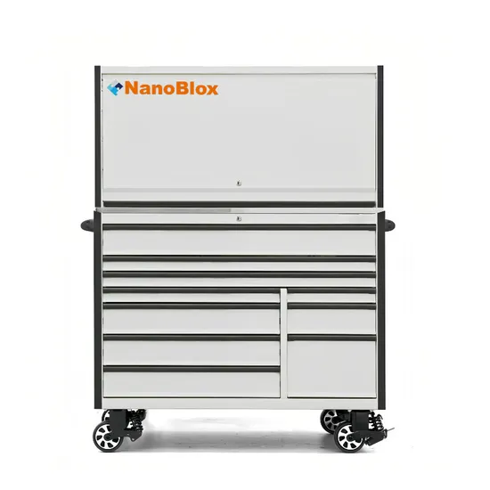 Nanoblox Rolling Tool Storage Cabinet, Removable Toolbox Organizer for Workshop, Garage