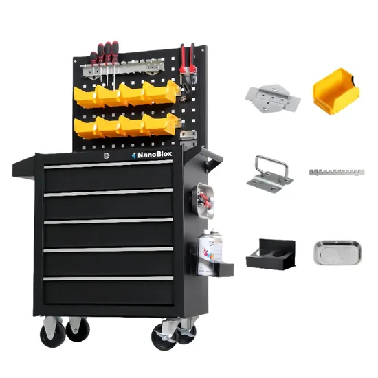 Nanomax Heavy-Duty 7-Drawer Tool Cabinet with Customizable Features
