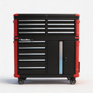 Nanoblox Rolling Tool Chest Tool Storage Cabinet with 13 Drawers on Wheels for Garage