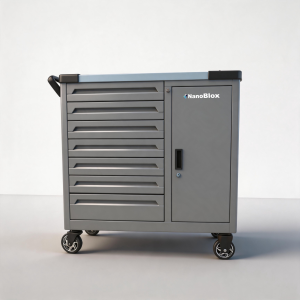 Nanoblox Rolling Tool Chest Tool Storage Cabinet with 7 Drawers on Wheels for Garage