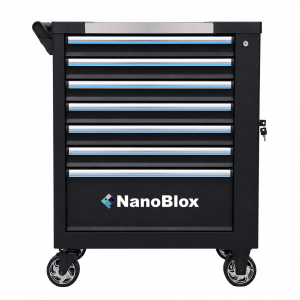 Nanoblox Rolling Tool Chest Tool Storage Cabinet with 7 Drawers on Wheels for Garage