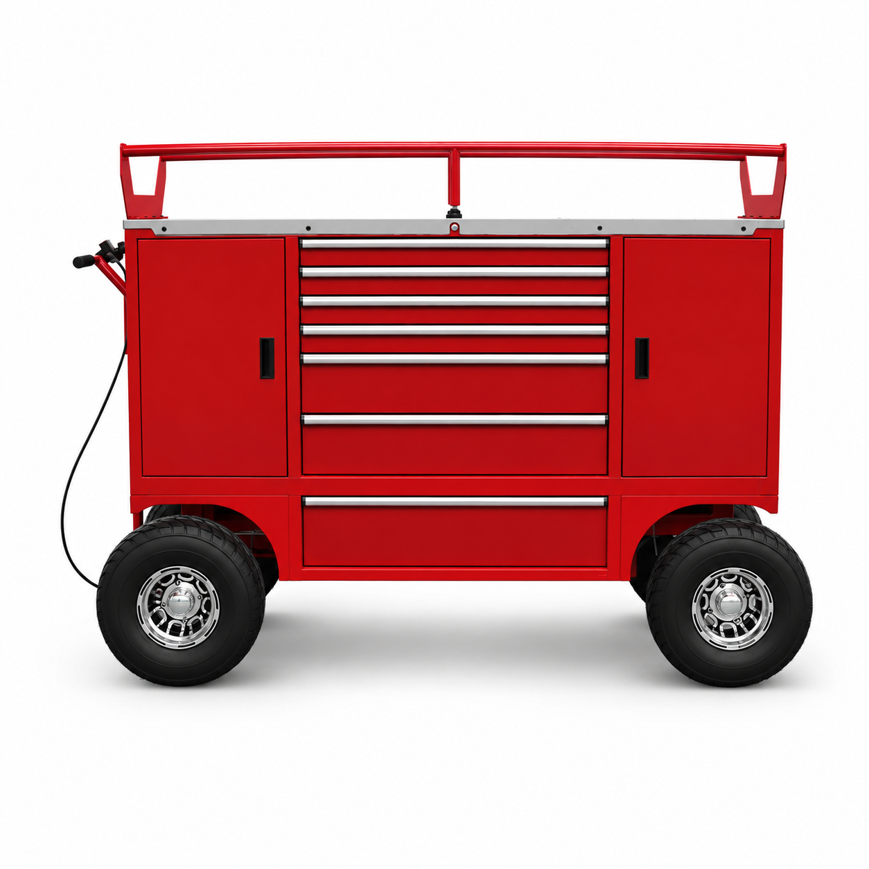 Nanoblox Pit Cart Tool Trolley Mechanic Drawer Tool Cabinets Supplier Mobile Repair Cart