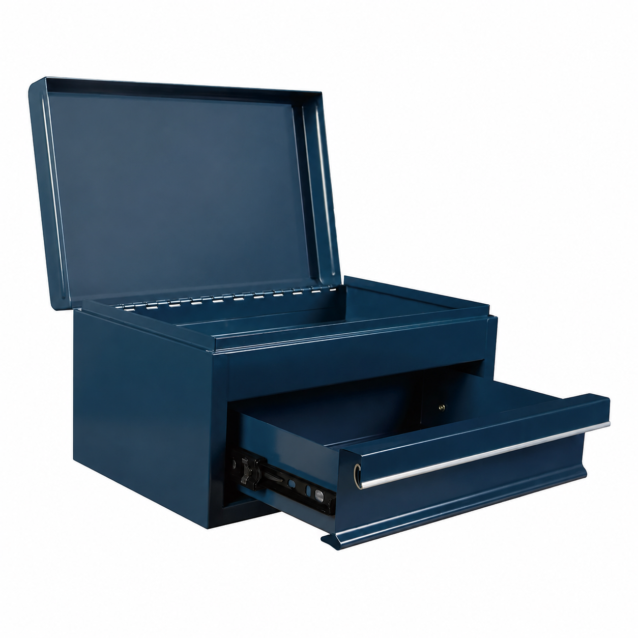 10.24-inch Mini Tool Box with Tray in Avalanche Blue - Image 3