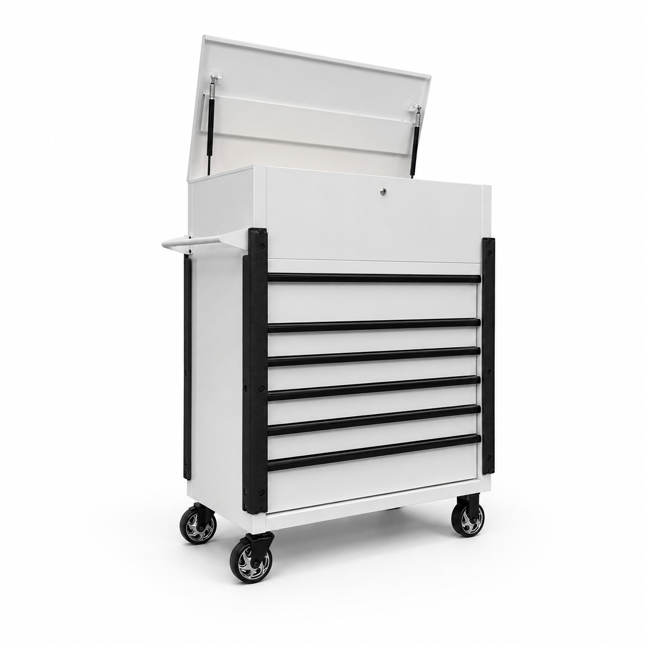 Nanoblox Rolling Tool Chest Tool Storage Cabinet with 6 Drawers on Wheels for Garage - Image 4