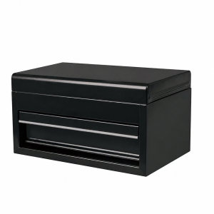 10.24-inch Mini Tool Box with Tray in Black