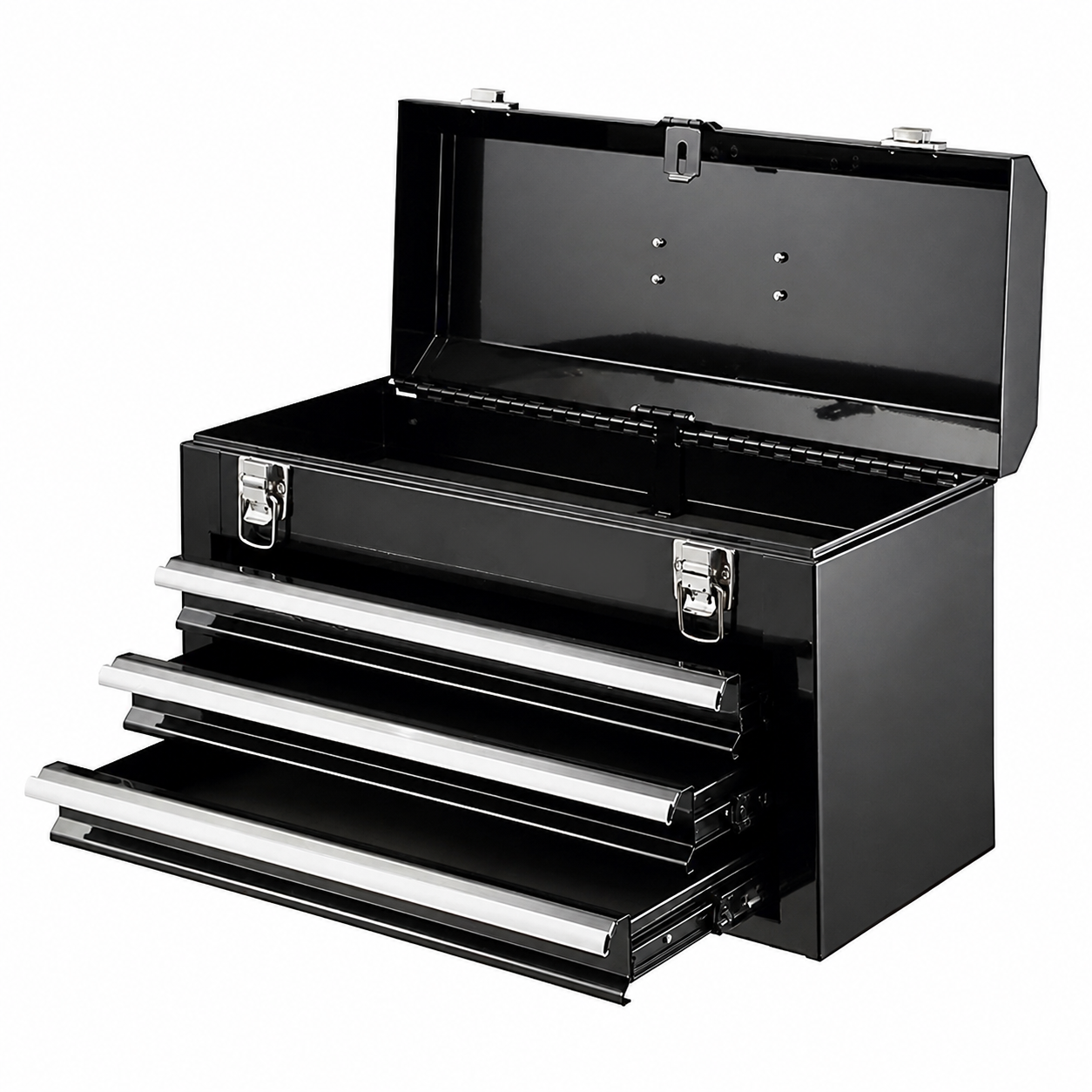 20.5 in. x 8.7 in. 4-Drawer Steel Tool Box - Image 2