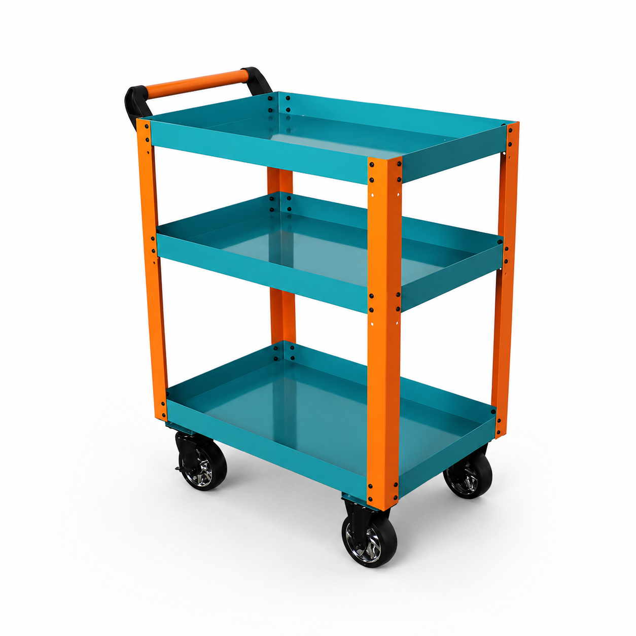 Nanoblox Metal Tool Cart for Workshop Storage Tool Cabinet - Image 5