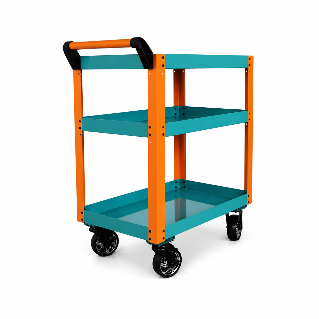 Nanoblox Metal Tool Cart for Workshop Storage Tool Cabinet - Image 4