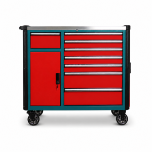 Nanoblox 9 Drawers Rolling Cabinet Tool Cart with Lockable Steel Frame