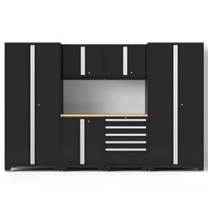 Pro Series 7PC Garage Cabinetry Set · 18-Gauge Steel · Fully-Welded