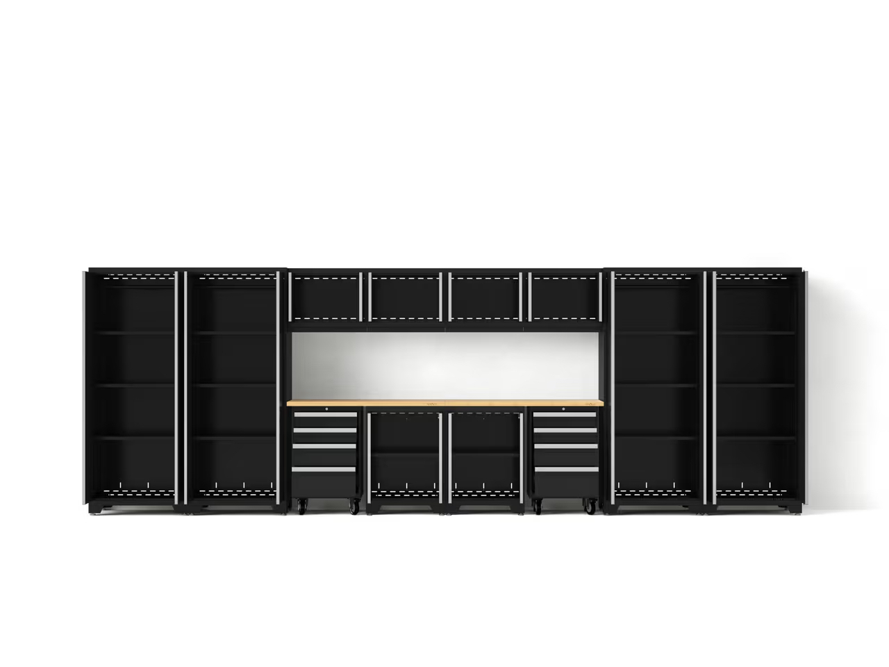 Bold Series 14PC Garage Cabinetry Set · 24-Gauge Steel · Fully Welded - Image 3