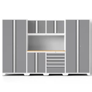 Pro Series 7PC Garage Cabinetry Set · 18-Gauge Steel · Fully-Welded