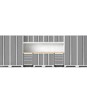 Bold Series 14PC Garage Cabinetry Set · 24-Gauge Steel · Fully Welded