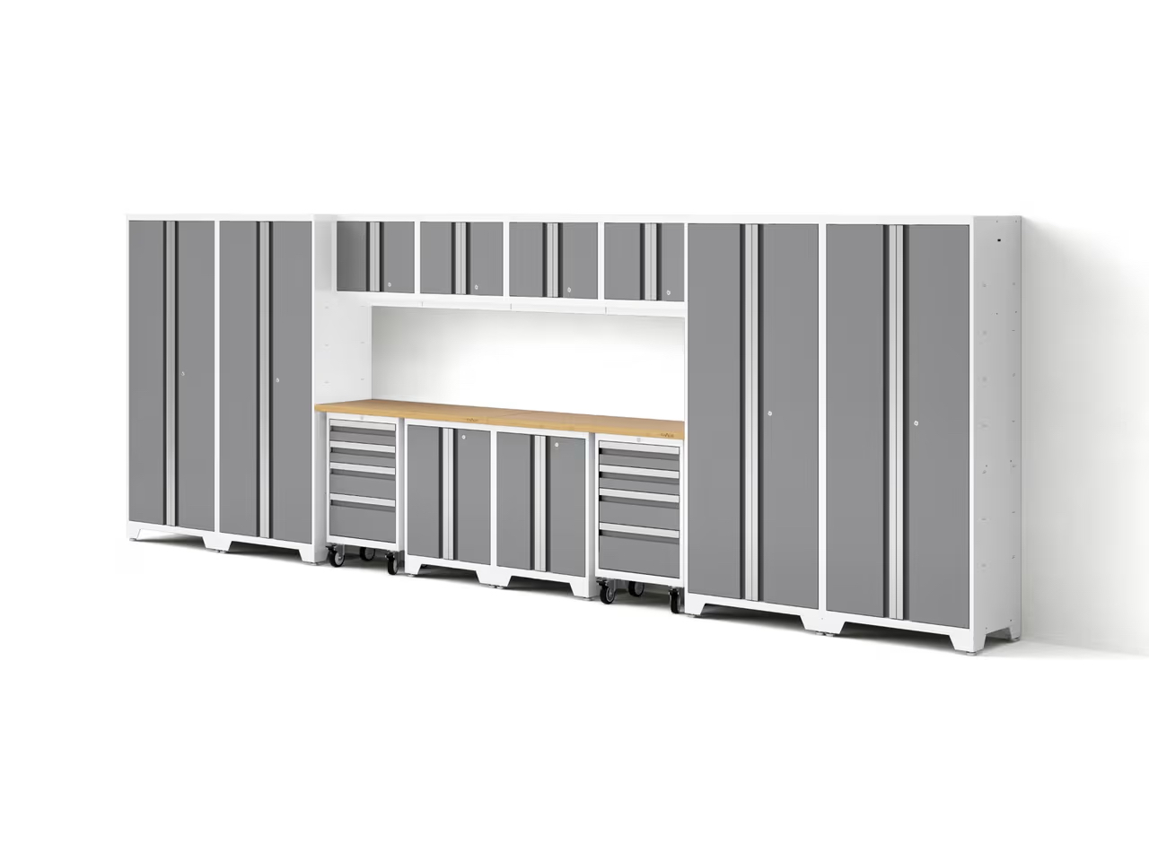 Bold Series 14PC Garage Cabinetry Set · 24-Gauge Steel · Fully Welded - Image 4