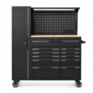 Heavy Duty Steel Workshop Workbench Combo Tool Cabinets