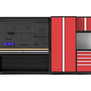 Pro Series 5PC Garage Cabinetry Set · 18-Gauge Steel · Fully-Welded